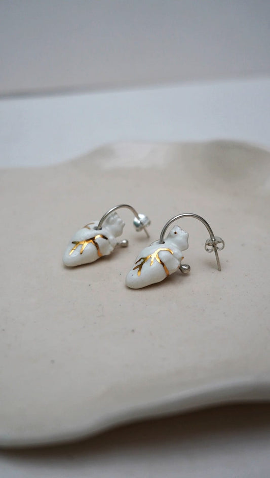 Aretes corazón